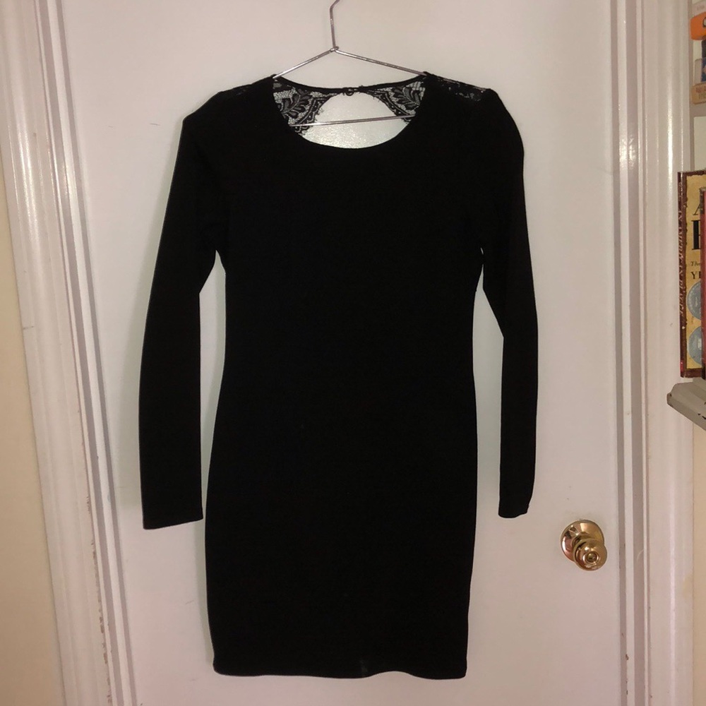 black formal dress